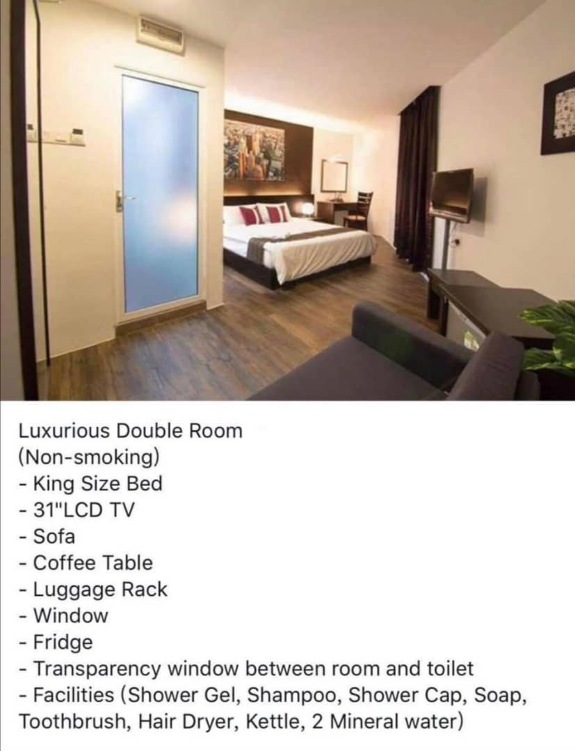 The Grace Hotel Muar Extérieur photo